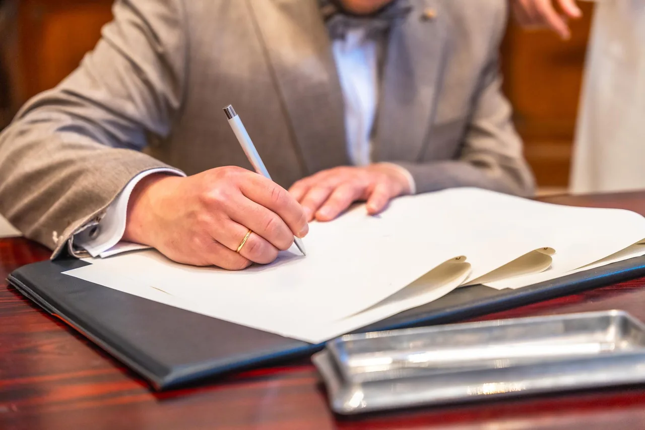 Officiële ondertekening van documenten voor gebruik in IJsland